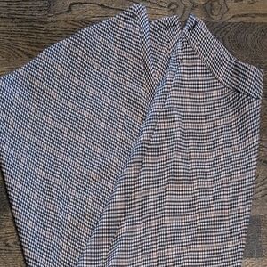 Vince Camuto Black and White Checkered Skirt